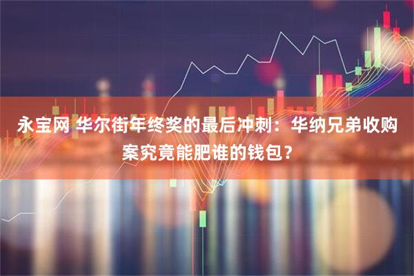 永宝网 华尔街年终奖的最后冲刺：华纳兄弟收购案究竟能肥谁的钱包？